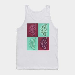 MeepNana Red Quads Tank Top